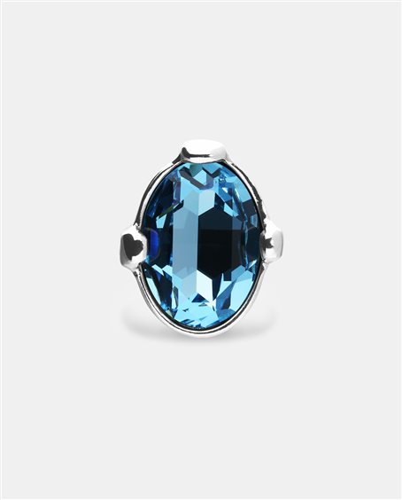 Anello Unode50 Donna Nueva Colección FW25 in Argento ANI0851AZUMTL15 - ANI0851AZUMTL15